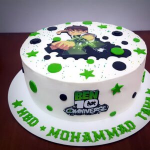 Omniverse Ben 10 Theme Cake