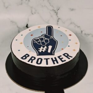 No. 1 Brother Midnight Truffle Cake