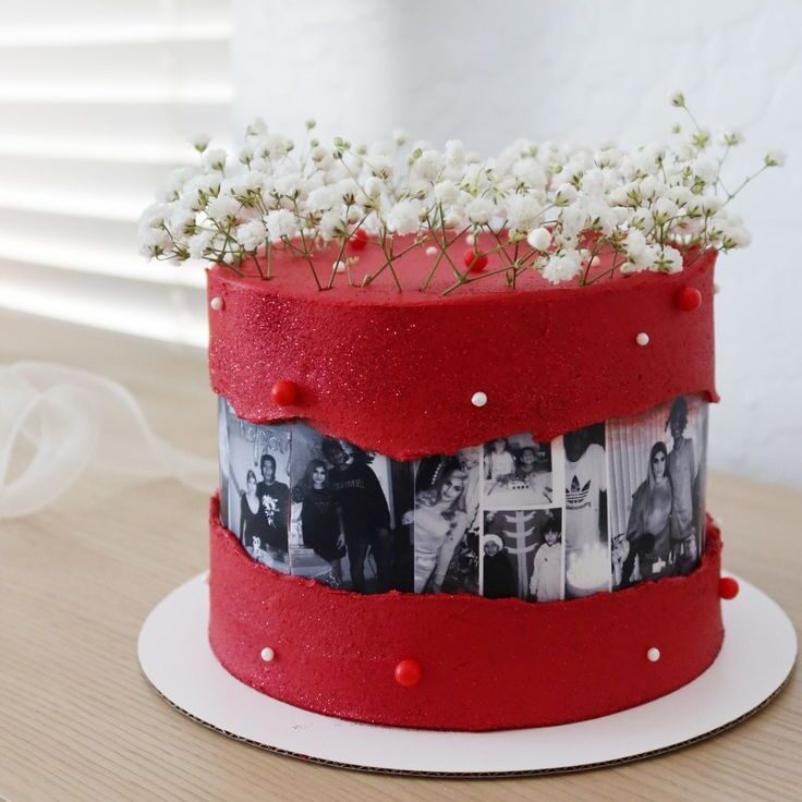 Cakes with a story❤️__#picturecake #memorycake #lovedones #cakewithastory #sugarmefancy