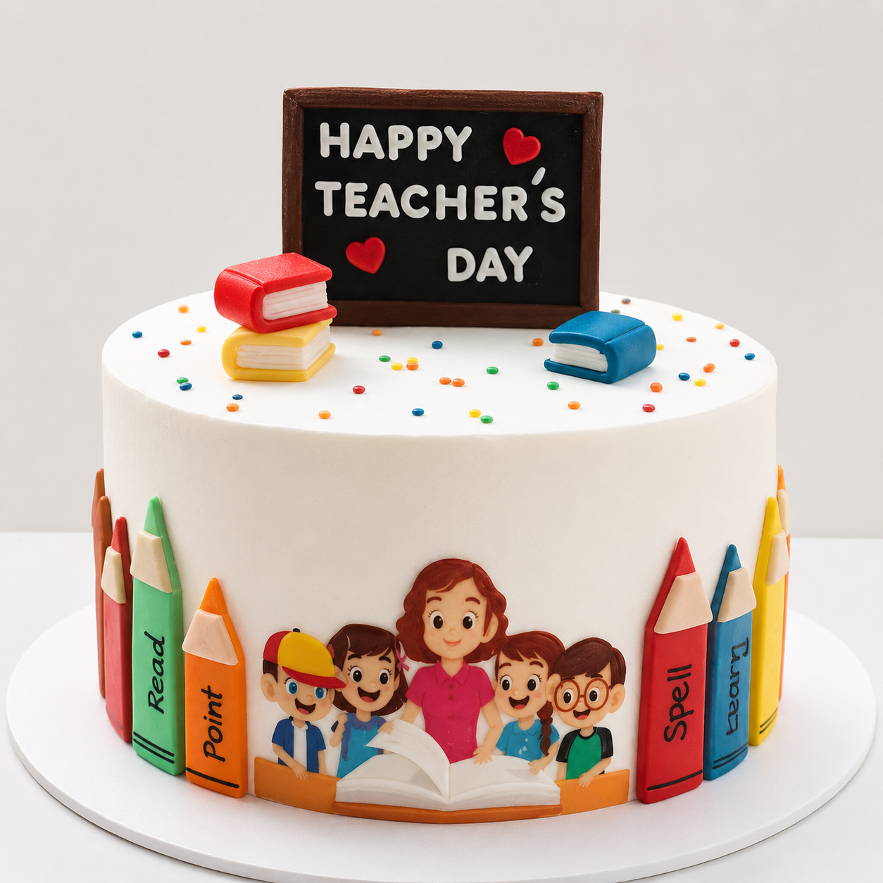 Teachers day cake