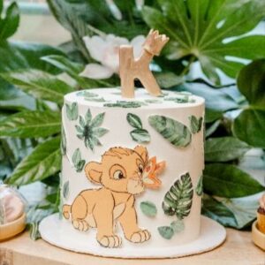 Little Simba Jungle Cake