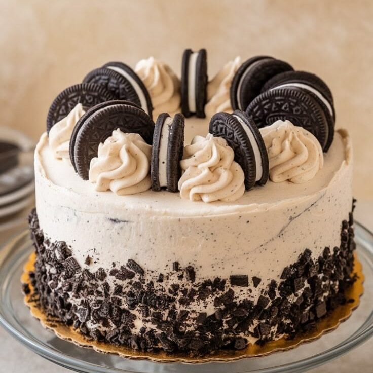 Oreo birthday cake