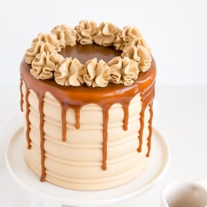 Salted Caramel Drip Cake