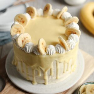 White Chocolate Banana Cake