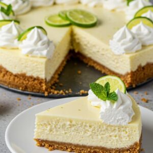 Zesty Key Lime Cheesecake
