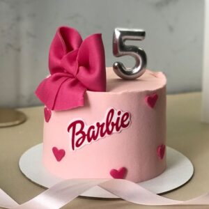 Sparkly Barbie Cake