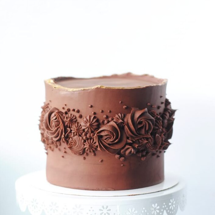 choco eggless cake