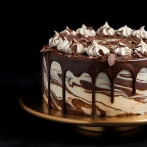 Choco Vanilla Marble Cake