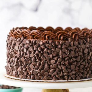 Chocolate Crunch Wreath Cake
