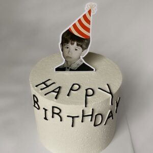 Custom Birthday Photo Cake