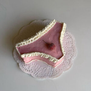 Playful Pink Lingerie Cake