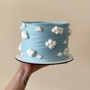 Blue Skies Cloud Cake