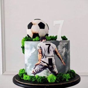 Ronaldo Victory Birthday Cake