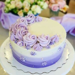 Lavender Ombre Cake