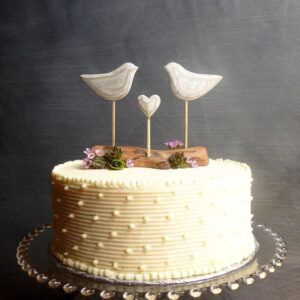 Together Forever Lovebirds Cake