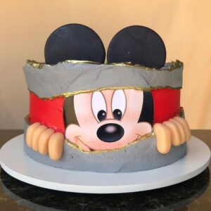 Mickey Mouse Peekaboo Cake