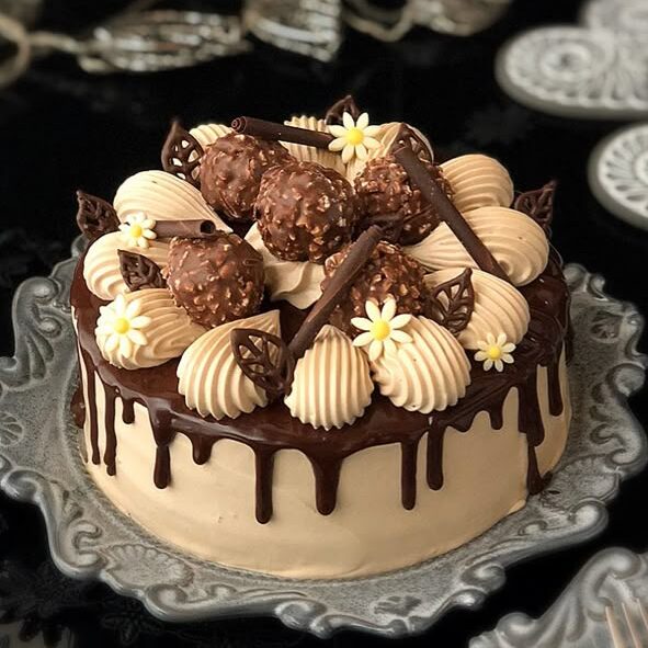 mocha cakeferrerorocher