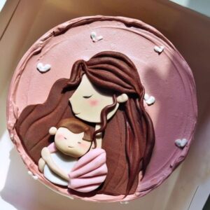 Cute Mothers Day Cake