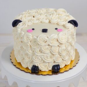 Mister Sheep Red Velvet Cake