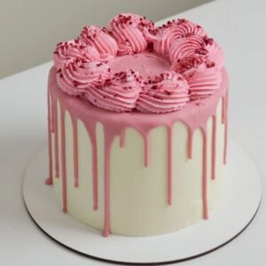 Strawberry Drip Cake