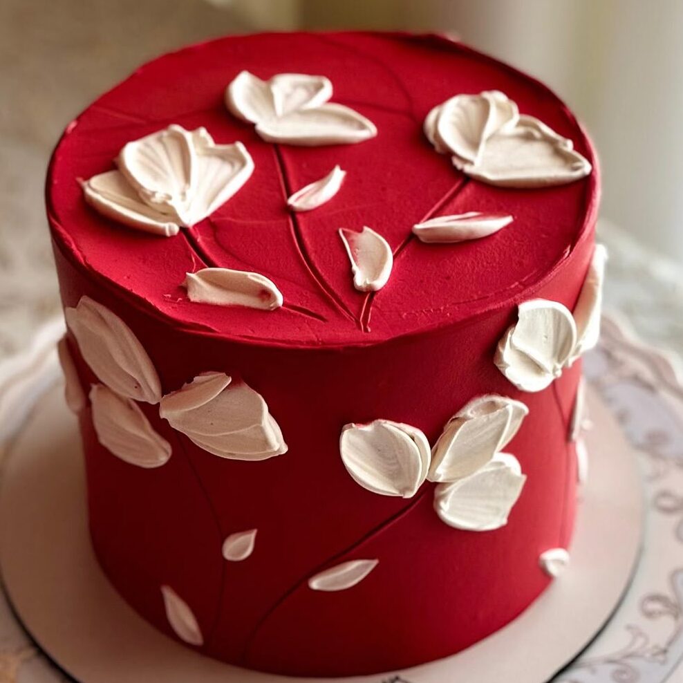 red cake