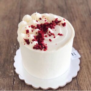 Red Velvet Swirl Cake
