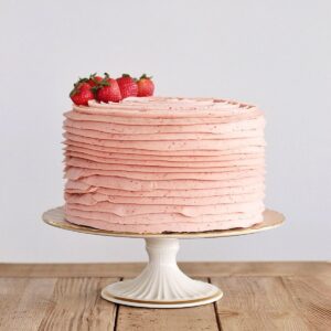 Strawberry Swirl Cake