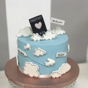 Mens Day Travel Cake